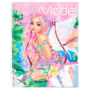 Top Model Create Your Fantasy Model Colouring Book