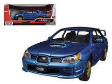 Load image into Gallery viewer, Subaru Impreza WRX STi Blue (scale 1 : 24)