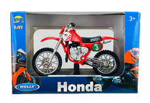Load image into Gallery viewer, Honda CR250R Red 1987 (scale 1 : 18)