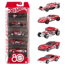 Load image into Gallery viewer, Hot Wheels 80 Anniversary 5pc