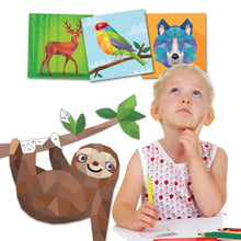 Load image into Gallery viewer, Sew Star - Stick By Number Forest Animals