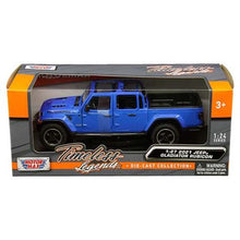Load image into Gallery viewer, Jeep Gladiator Rubicon Open Top Blue 2021 (scale 1 : 27)