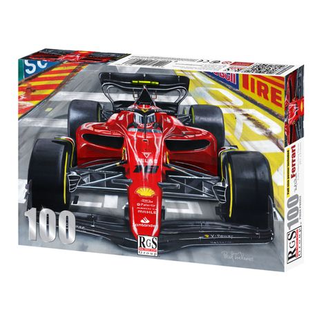 Puzzle 100pc Ferrari (F1 Formula Racing Car)