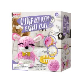 Sew Star Quick Knit Loom Cuddly Rabbit Doll (Boxed)