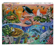 Load image into Gallery viewer, Puzzle 60pc Ocean Gathering