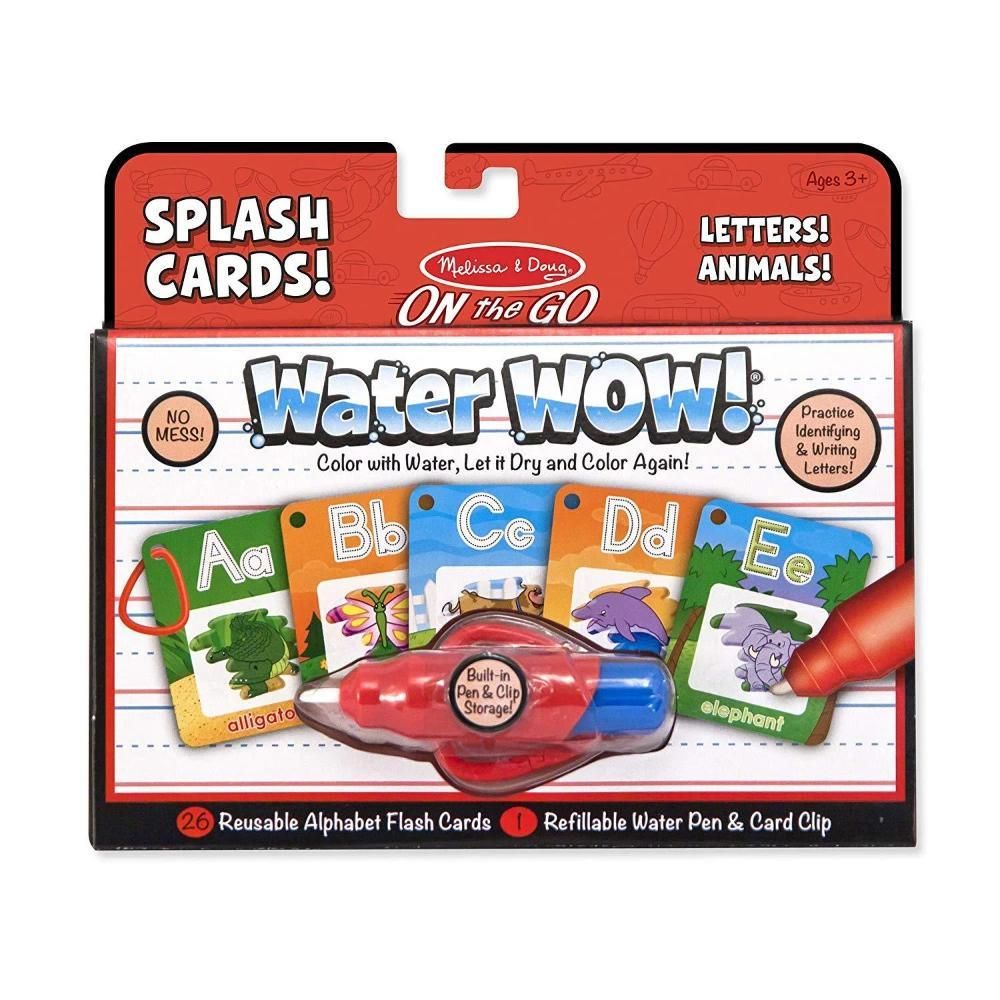 Water WOW Flash Cards Alphabet