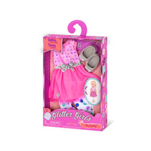 Load image into Gallery viewer, Glitter Girls Dress &amp; Legging (Stay Sparkly)