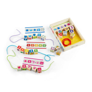Blues Clues Wooden Lacing Beads 33pc