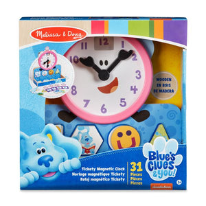 Blues Clues Tickety Tock Magnetic Clock