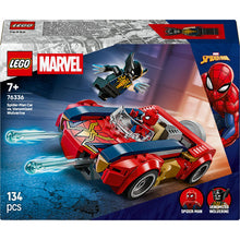 Load image into Gallery viewer, 76336 Spiderman Car VS Venomized Wolverine Marvel