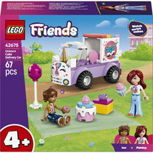 Load image into Gallery viewer, 42675 Unicorn Cake Delivery Car Friends
