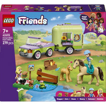 Load image into Gallery viewer, 42695 Horse &amp; Baby Foal Trailer Friends