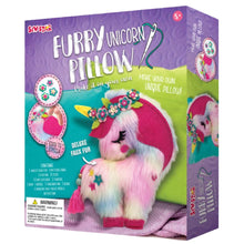 Load image into Gallery viewer, Sew Star Furry Unicorn Pillow Sewing Craft Kit (Boxed)