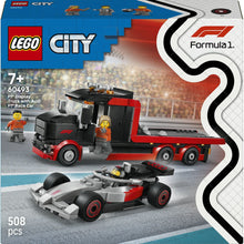 Load image into Gallery viewer, 60493 F1 Display Truck with F1 Race Car City