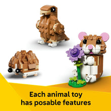 Load image into Gallery viewer, 31376 Cute Hamster with A Flower Creator