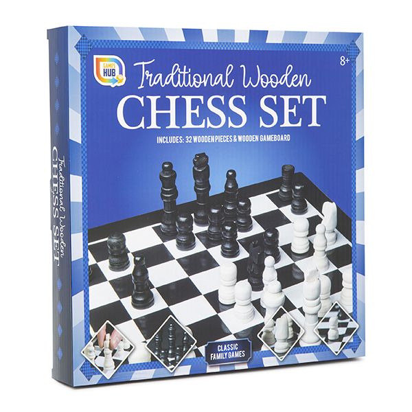 ◆んちゃばいちゃモンスターパニックGAMEBOX SEVEN３台セット09092 Games Hub Wooden Chess Set (Blue Box) – Toyville - South Africa