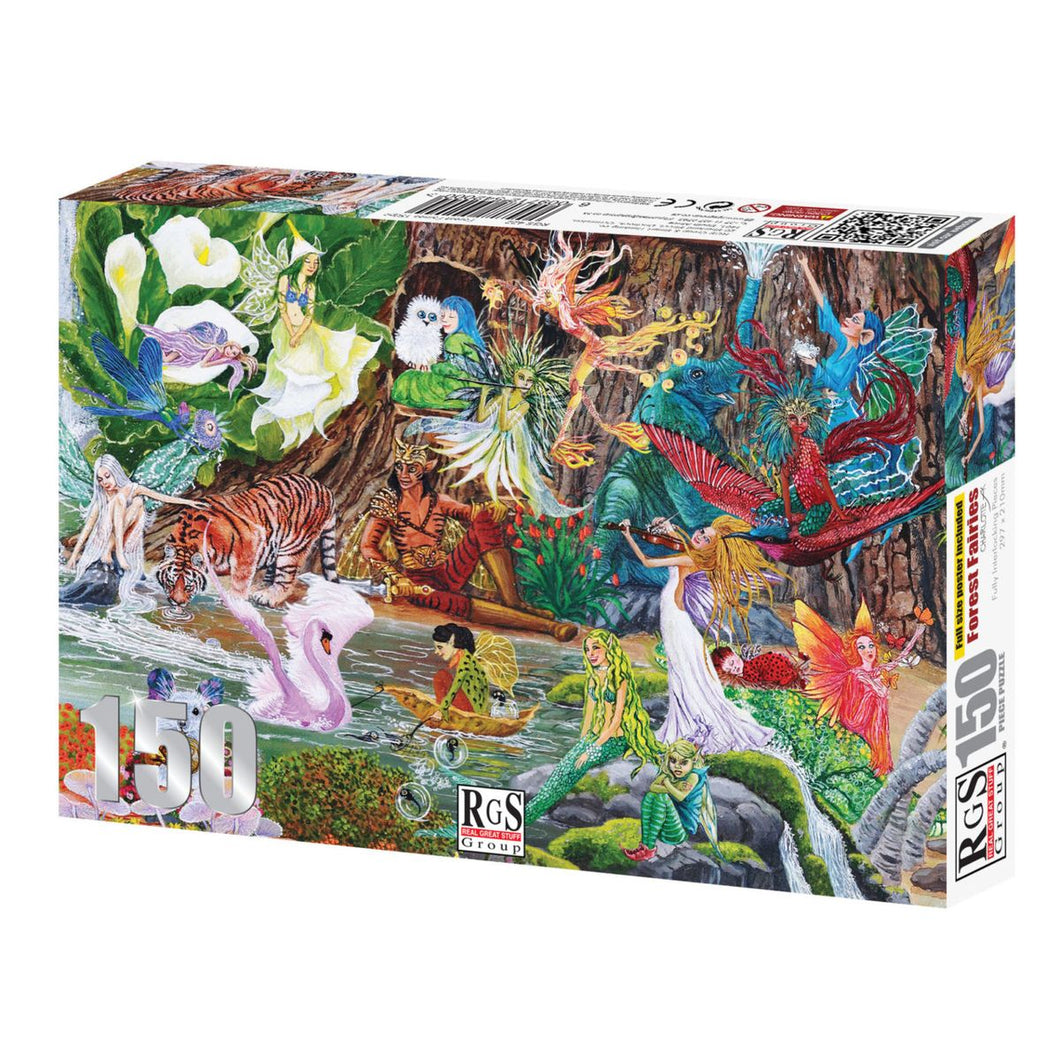 Puzzle 150pc Forest Fairies