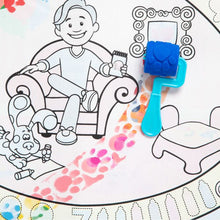 Load image into Gallery viewer, Blues Clues Water Wow Activity Mat 5pc