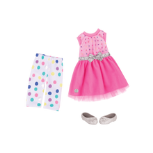 Load image into Gallery viewer, Glitter Girls Dress &amp; Legging (Stay Sparkly)