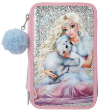 Load image into Gallery viewer, Top Model Triple Filled Pencil Case Ice World