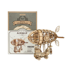 Load image into Gallery viewer, 3d Wooden Puzzle Airship