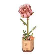 Load image into Gallery viewer, Puzzle 3D Pink Rose 104pc (Rowood)