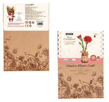 Load image into Gallery viewer, Puzzle 3D Red Carnation (Wooden)