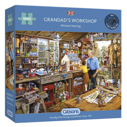 Puzzle 1000pc Grandad's workshop