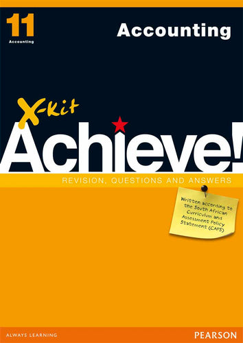 X-Kit Achieve! Accounting Study Guide Grade 11