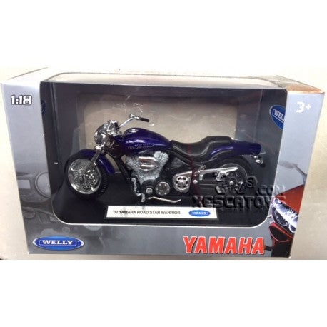 Yamaha Road Star Warrior 2002 Blue (scale 1 : 18)