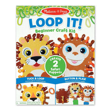 Load image into Gallery viewer, Loop It! Safari Puppets