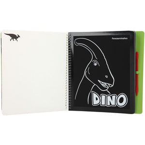 Dino World Magic Scratch Book