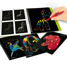 Load image into Gallery viewer, Dino World Magic Scratch Book
