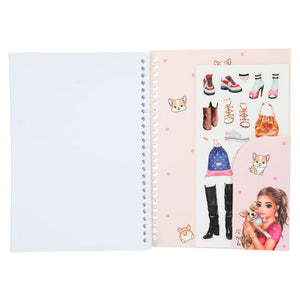 Top Model Pocket Colouring Book