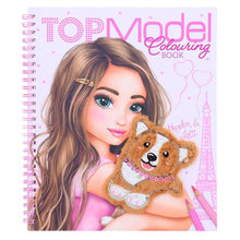Load image into Gallery viewer, Top Model Colouring Book Gorgi