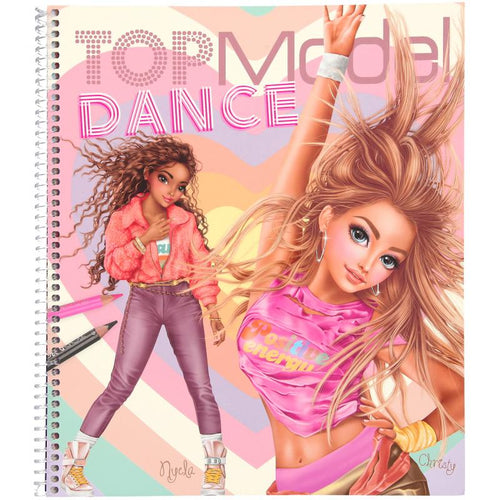 Top Model Dance Colouring Book