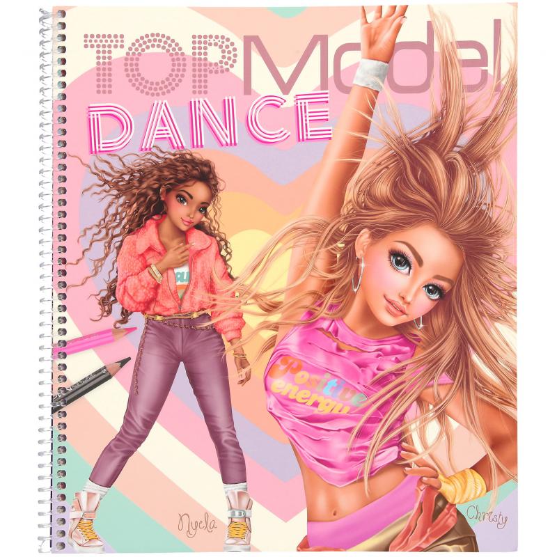 Top Model Dance Colouring Book