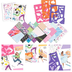 Top Model Dance Colouring Book