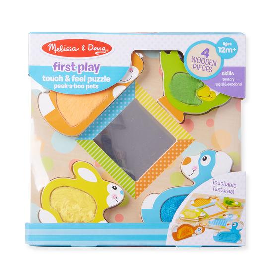 Peek-a-boo Touch & Feel Puzzle