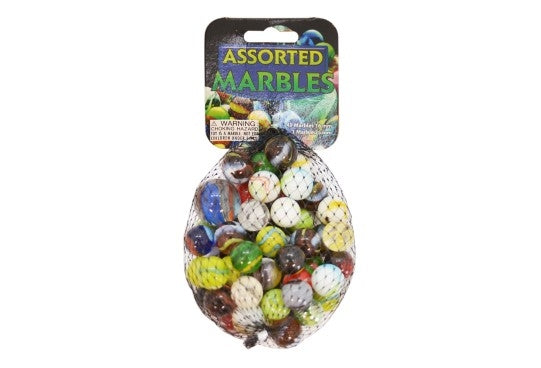 Marbles Assorted 49 sml + 1Lrg