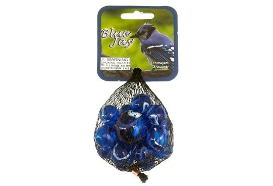 Marbles - Bluejay 20sml, 1 lrg