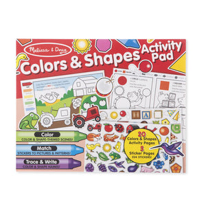Colours and Shapes Activity Pad