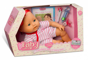 Baby Sweetheart 12 Inch Scented with Book Medical Time