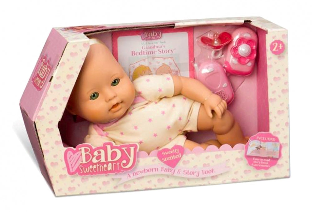 Baby Sweetheart 12 Inch Scented with Book Bed Time