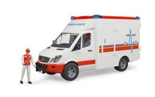 Load image into Gallery viewer, Mercedes Benz Sprinter Ambulance with Driver Bruder
