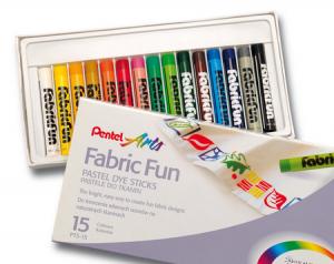 FabricFun Pastels 15pc (Pentel Arts)
