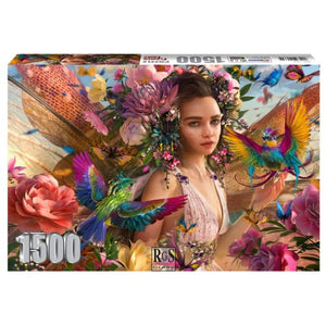 Puzzle 1500pc Flower Fairy