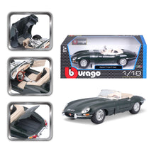 Load image into Gallery viewer, Jaguar E-Type Cabriolet 1961 (black) (scale 1 :18)