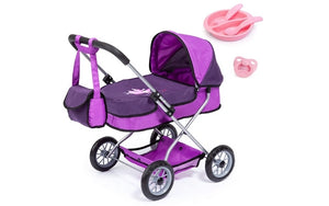 Smarty Doll's Pram Set with Bag & Accessories