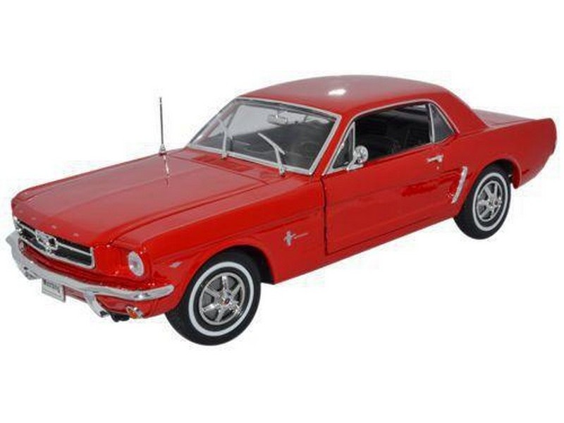 Ford Mustang Coupe Red 1964 (scale 1 : 18)